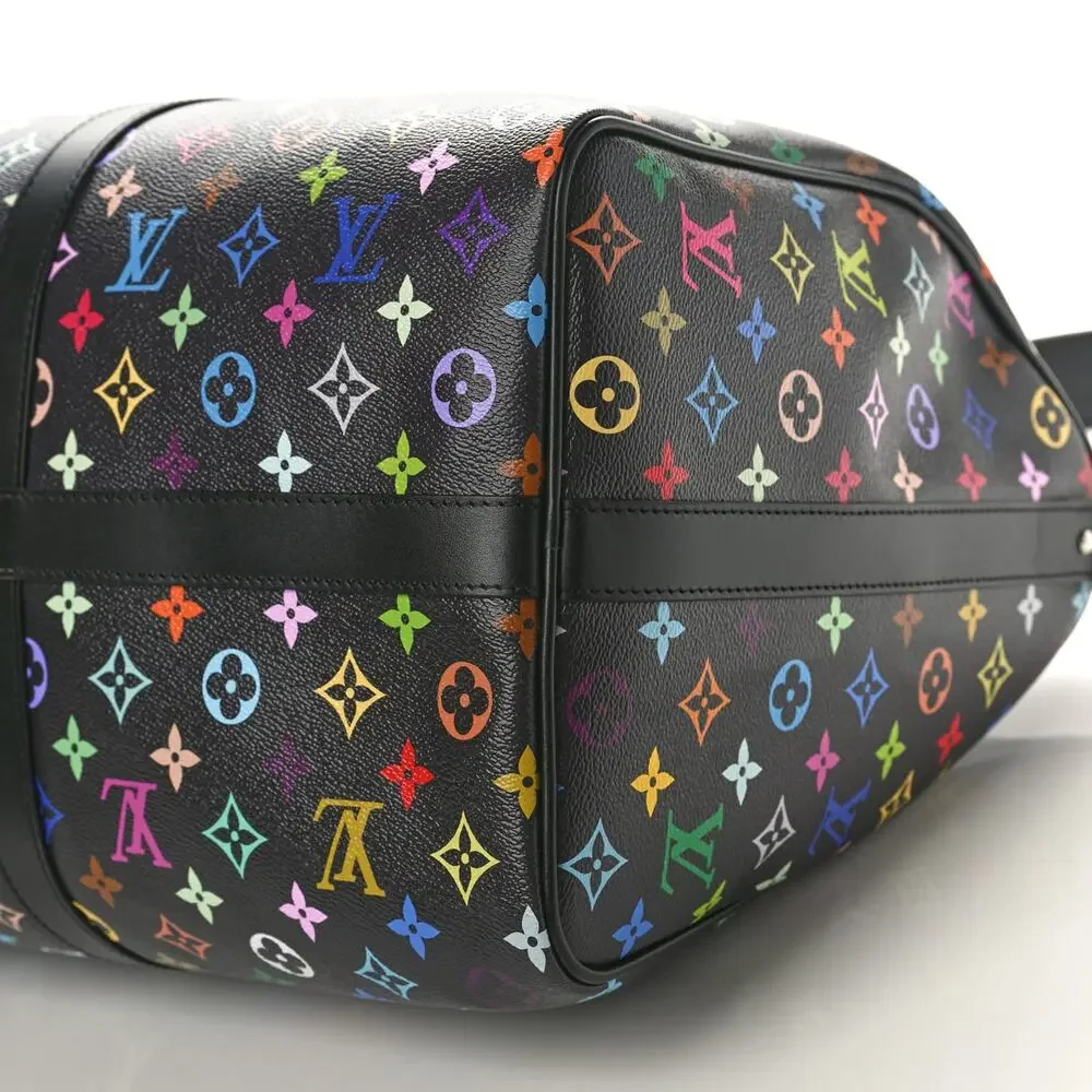 Louis Vuitton Murakami Keepall bag 50 Multicolor Monogram Carry-On LV x TM - Picture 9 of 15